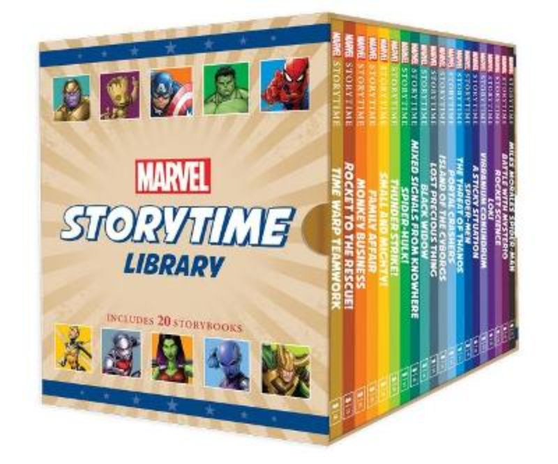 Marvel Storytime Library: Includes 20 Storybooks