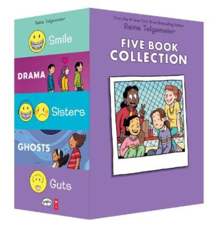 Raina Telgemeier: Five Book Collection