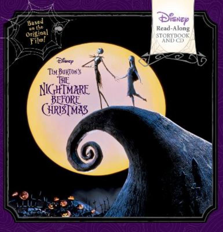 TIM Burtonâ€™S THE NIGHTMARE BEFORE CHRISTMAS: READ-ALONG STORYBOOK AND CD