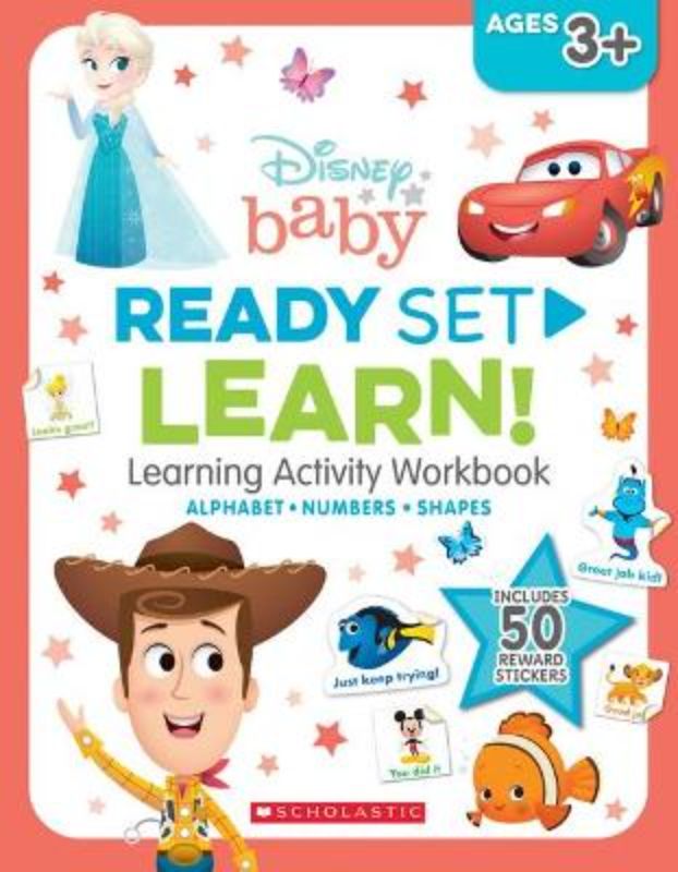 Disney Baby: Ready Set Learn Workbook Ages 3+ Years