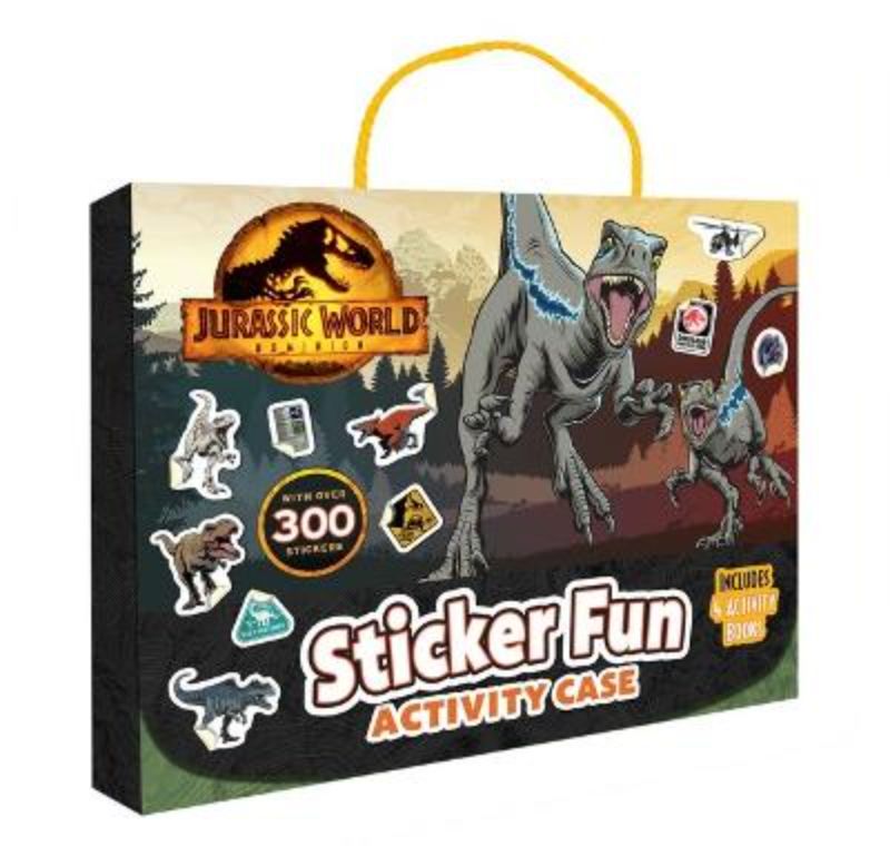 Jurassic World Dominion Sticker Fun Activity Case