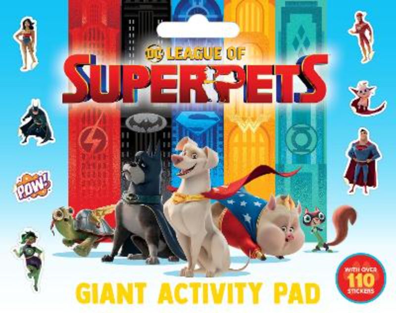 League Of Super-Pets: Giant Activity Pad (Dc Comics)