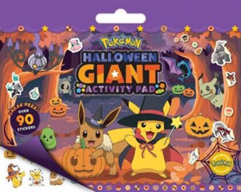 Pokemon Halloween: Giant Activity Pad