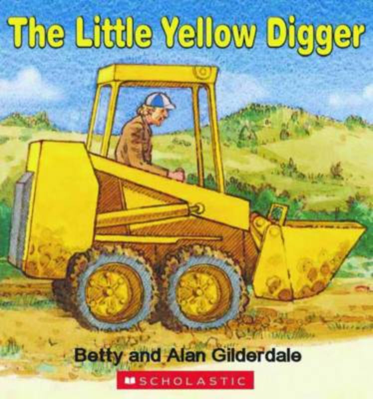 Little Yellow Digger Board Bk