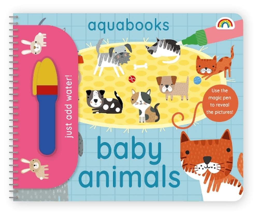 Baby Animals - Water Painting Book