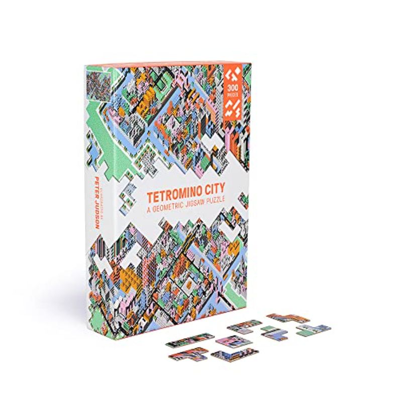 Tetromino City: A Geometric Jigsaw Puzzle (Game)
