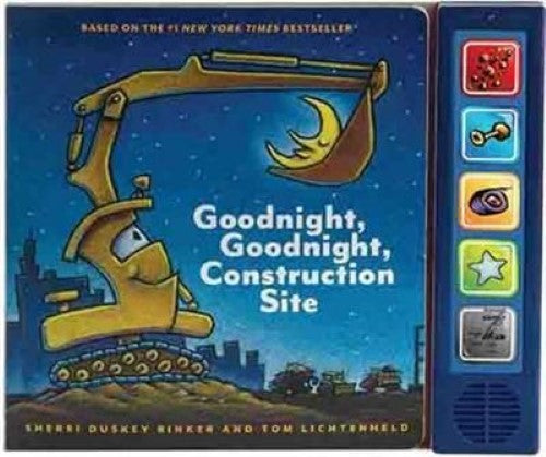 Goodnight Goodnight Construction Site Sound Book