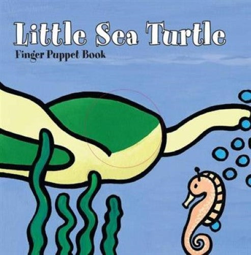 Little Sea Turtle: Finger Puppet Book: (Finger Puppet Book for Toddlers and Babi