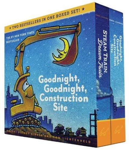 Goodnight, Goodnight, Construction Site and Steam Train, Dream Train Board Books