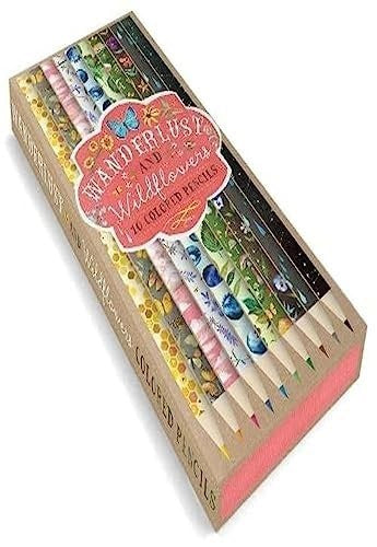 Wanderlust and Wildflowers Colored Pencils: 10 Colored Pencils (Stationery)