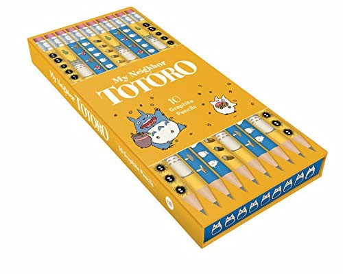 My Neighbor Totoro 10 Graphite Pencils: (Pencil Set Featuring Japanese Animation