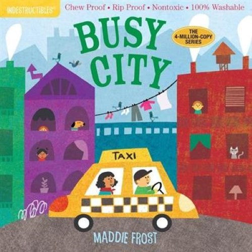 Indestructibles: Busy City: Chew Proof ? Rip Proof ? Nontoxic ? 100% Washable (B