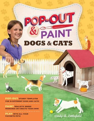 Pop-Out and Paint Dogs and Cats