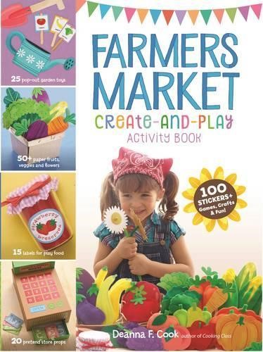 Farmers Market Create-and-Play Activity Book