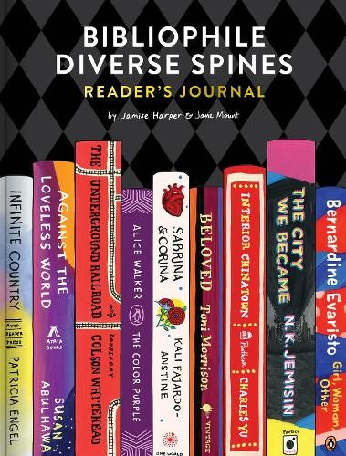 Bibliophile Diverse Spines Reader's Journal: A reader's journal