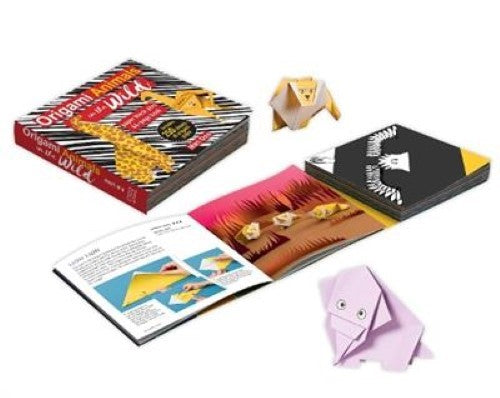 Origami Animals in the Wild: Paper pack plus 64-page book