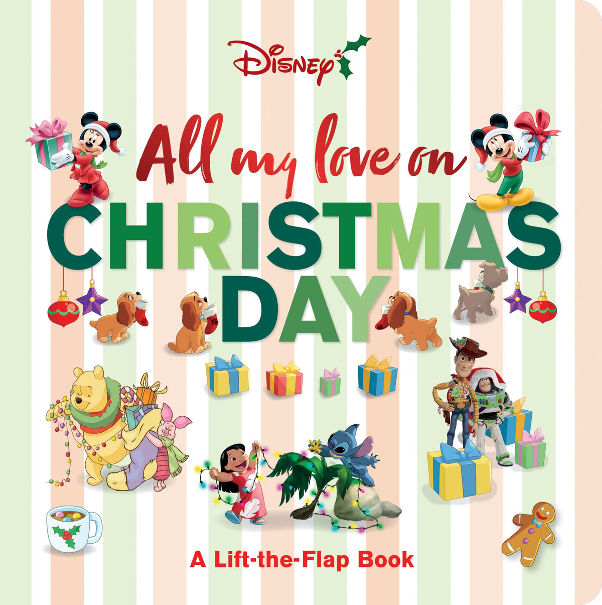 All My Love on Christmas Day: Lift-the-Flap - Disney