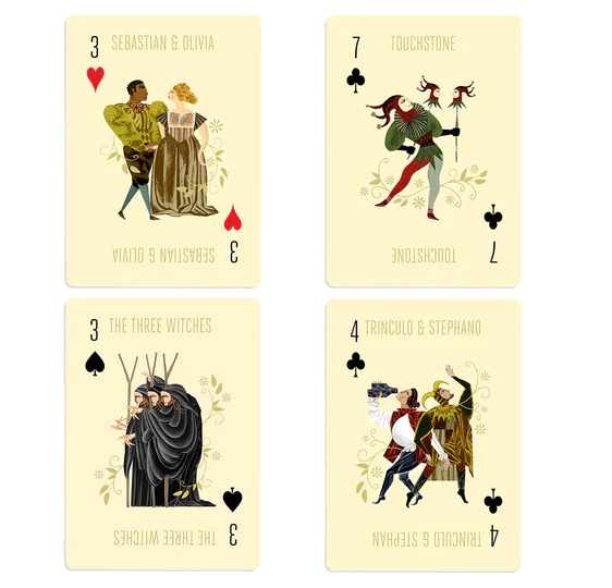 Shakespeare Playing Cards