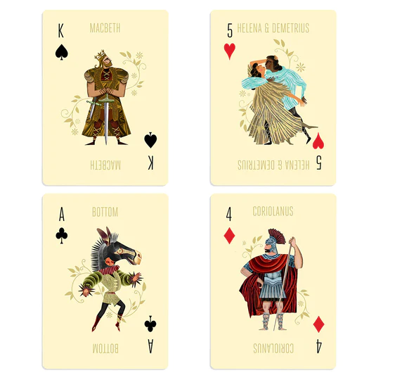 Shakespeare Playing Cards