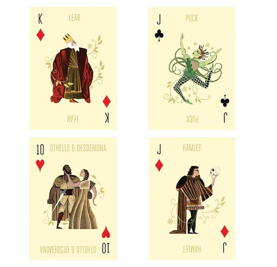 Shakespeare Playing Cards