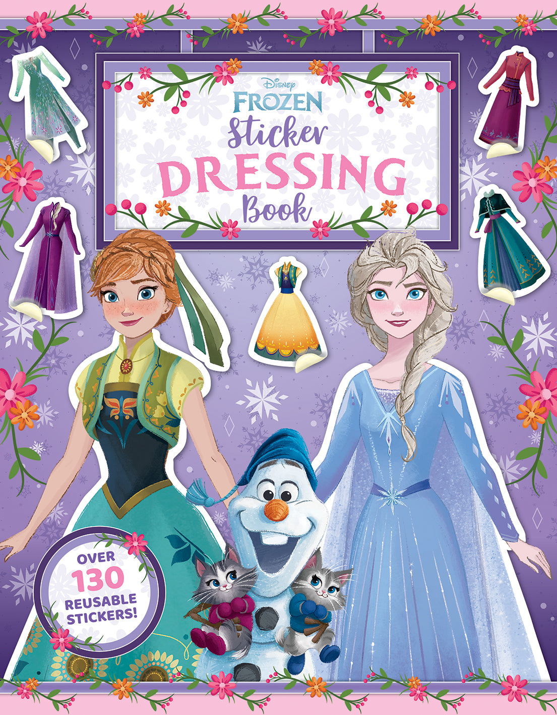 Frozen: Sticker Dressing Book - Disney