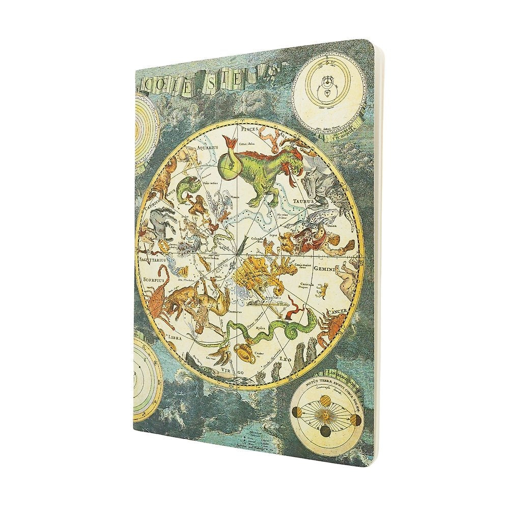 Celestial Planisphere A4 Dot Grid (Early Cartography) Cahier