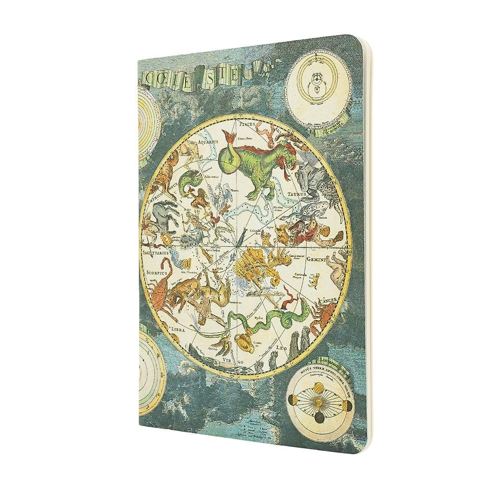 Celestial Planisphere A5 Unlined (Early Cartography) Cahier