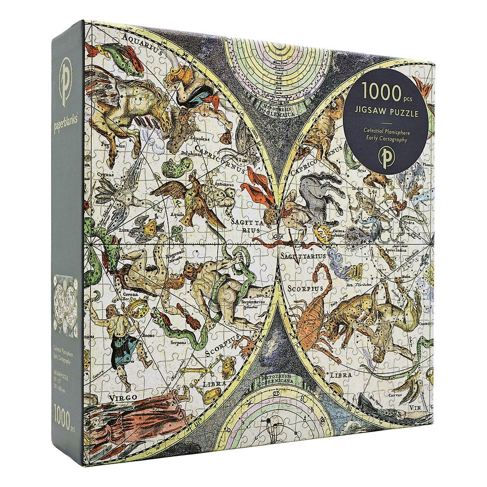 Celestial Planisphere (Early Cartography) 1000 Piece Jigsaw Puzzle