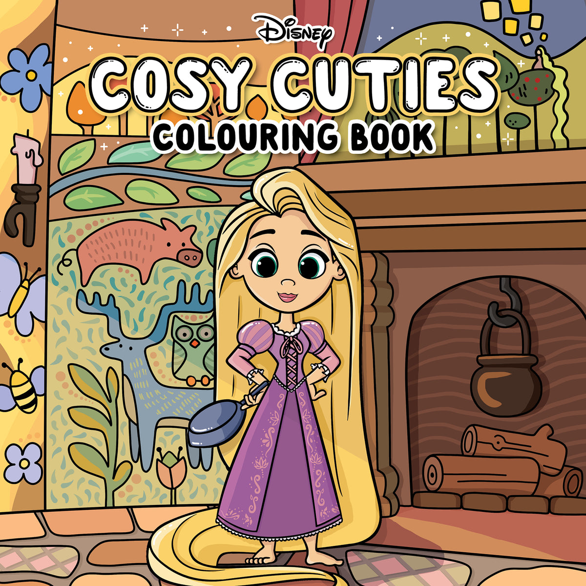Cosy Cuties: Colouring Book - Disney