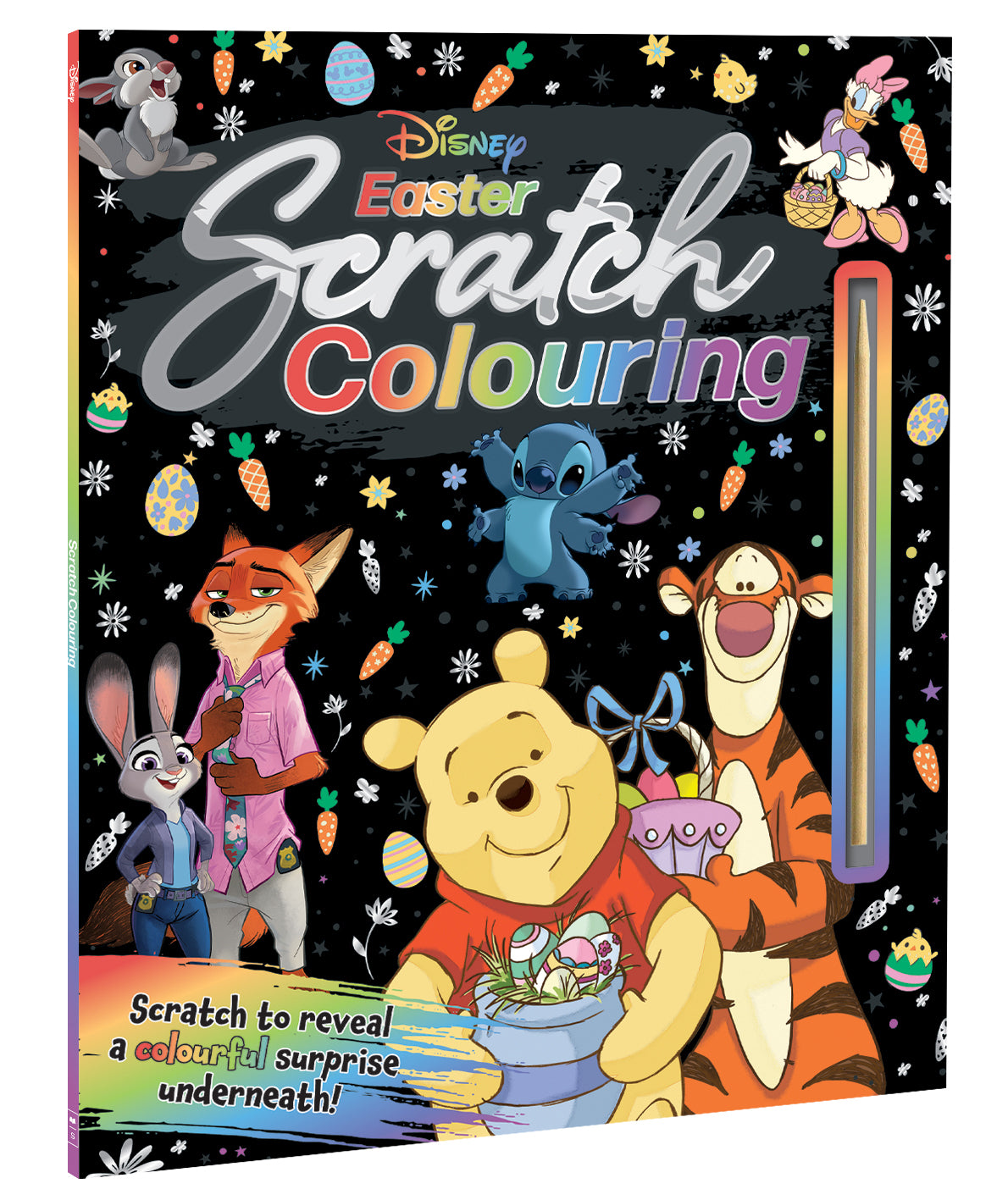 Disney: Easter Scratch Colouring
