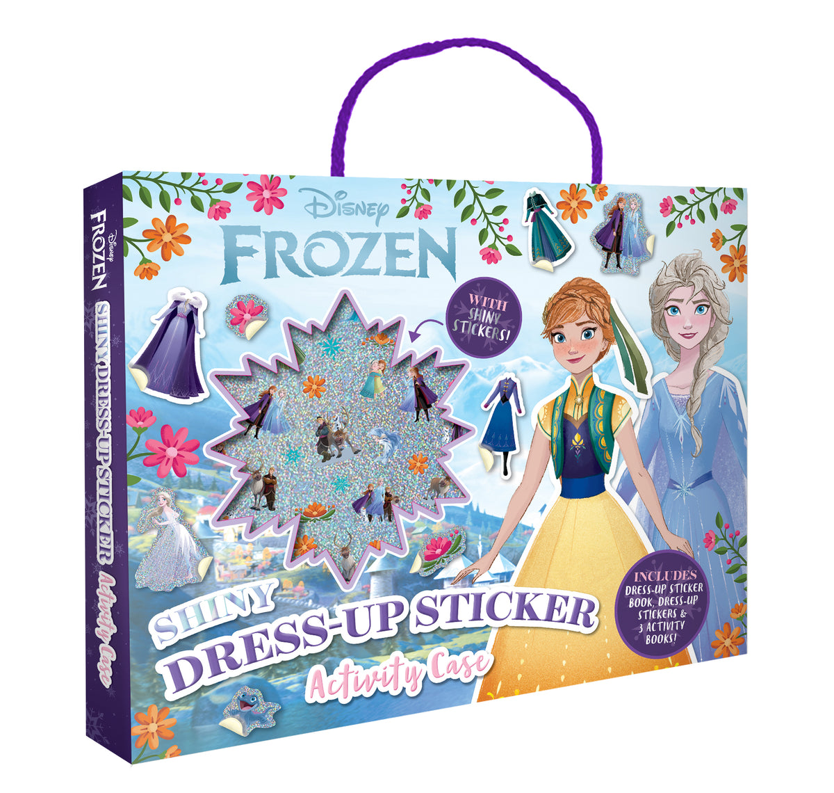 Frozen: Shiny Dress-Up Sticker Activity Case - Disney