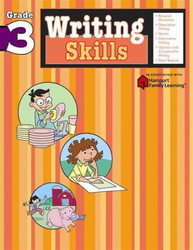 Writing Skills: Grade 3 (Flash Kids Harcourt Family Learning)