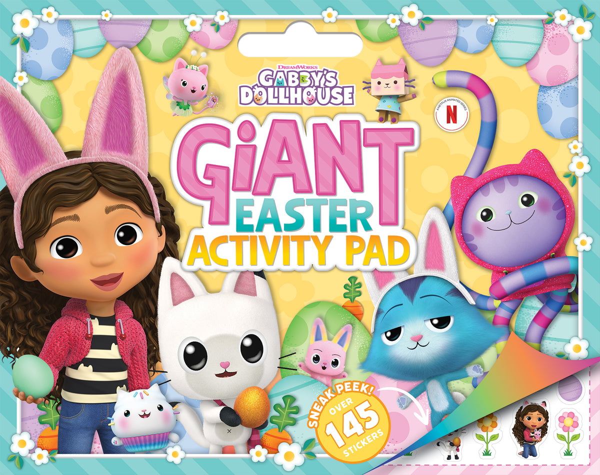 Gabby's Dollhouse: Easter Giant Activity Pad - DreamWorks