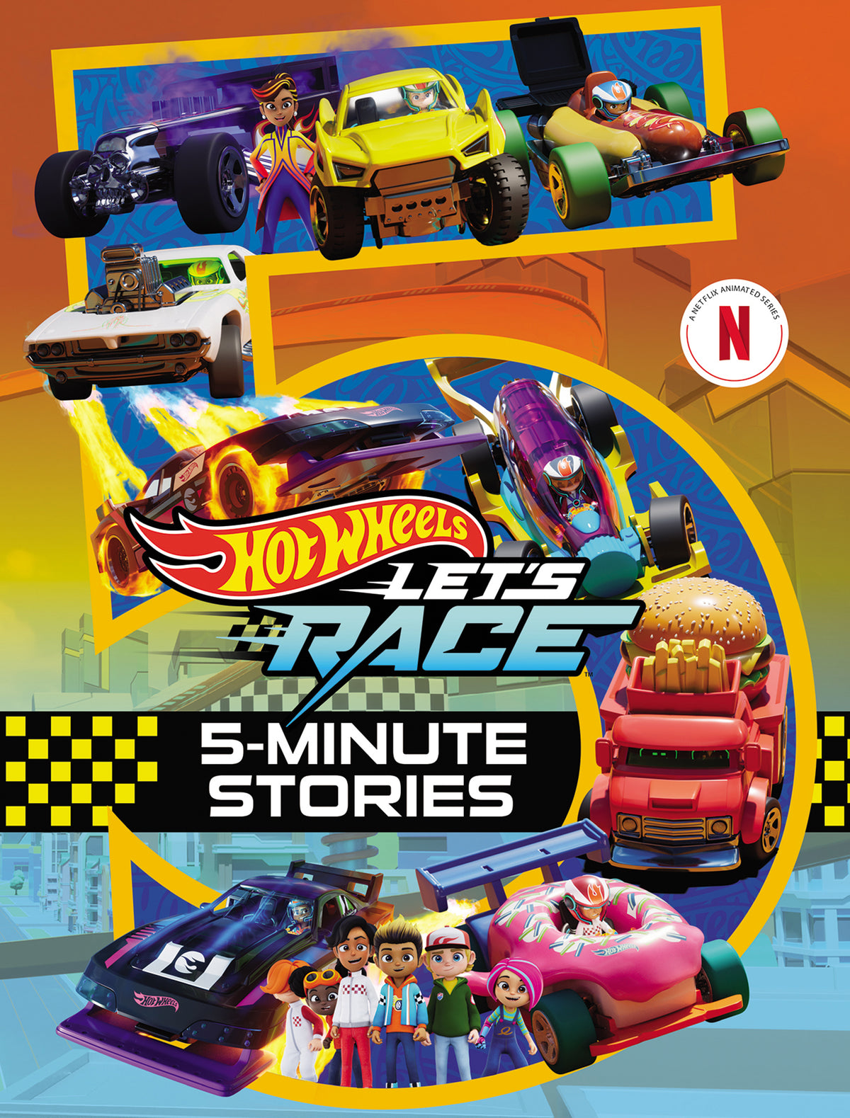 Hot Wheels Let's Race: 5-Minute Stories - Mattel