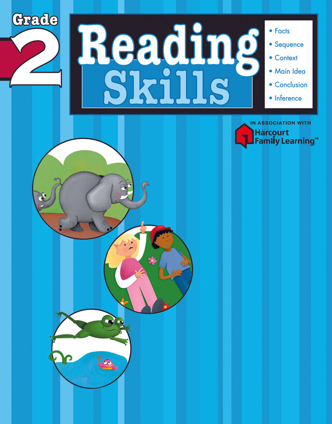 Reading Skills: Grade 2 (Flash Kids Harcourt Family Learning)
