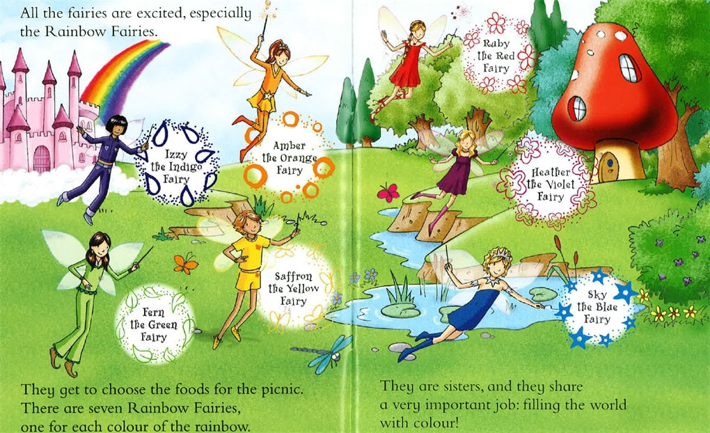 Rainbow Magic Beginner Reader: The Rainbow Fairies