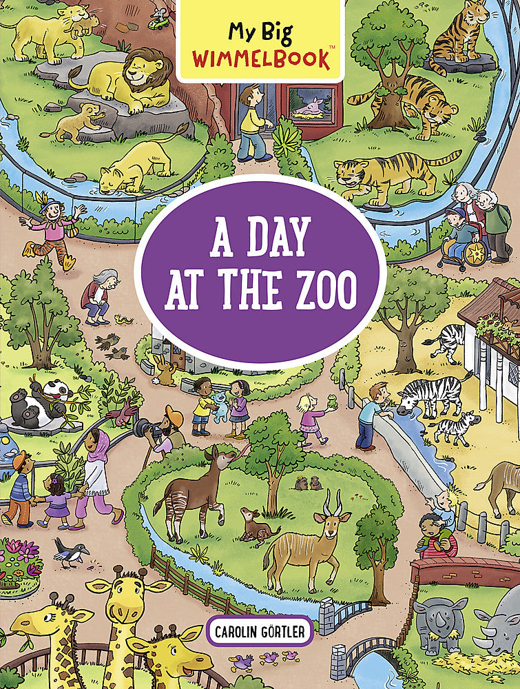 My Big Wimmelbook: A Day at the Zoo