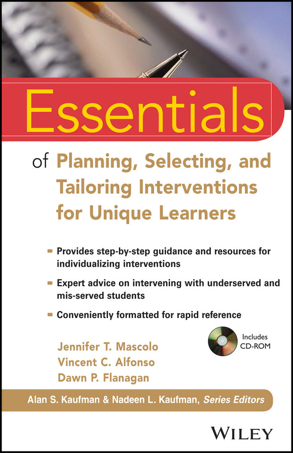 Essentials of Planning, Selecting, and Tailoring Interventions for Unique Learne
