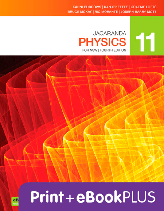 Jacaranda Physics 11 4e eBookPLUS & Print