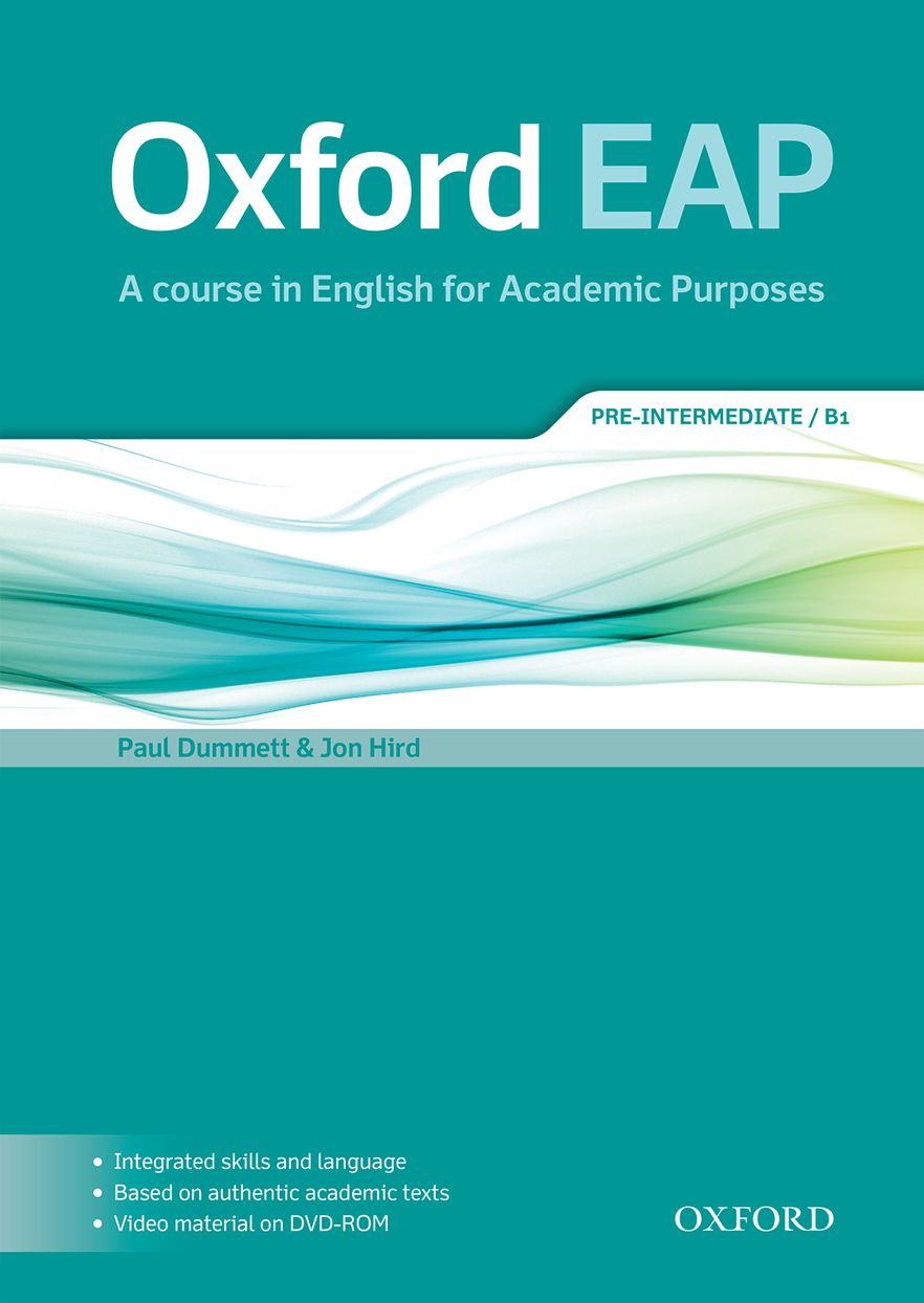 Oxford EAP Pre-intermediate Student's Book & DVD Pack