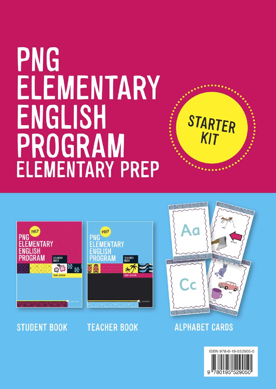 PNG Elementary English Program Starter Kit Prep