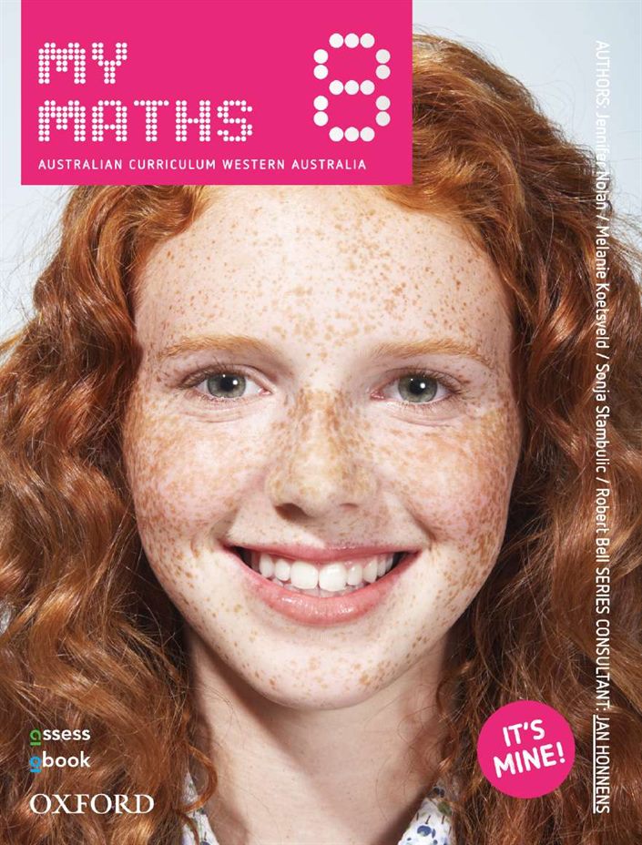 Oxford MyMaths 8 Western Australian Curriculum Student book + obook assess