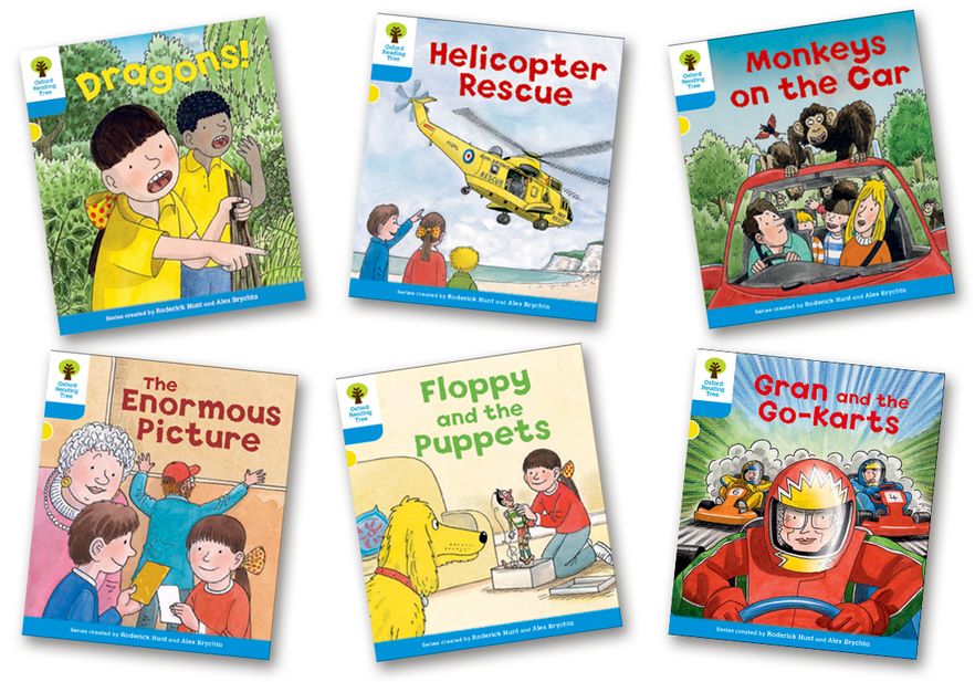 Biff, Chip and Kipper Stories Decode and Develop Level 3 Pack of 6