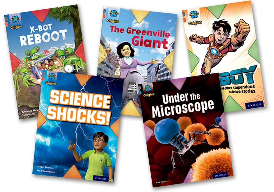 Project X Origins: Oxford Level 13, Shocking Science, Mixed Pack of 5
