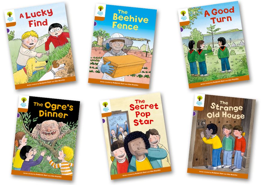 Biff, Chip and Kipper Stories Decode and Develop Level 8 Pack of 6