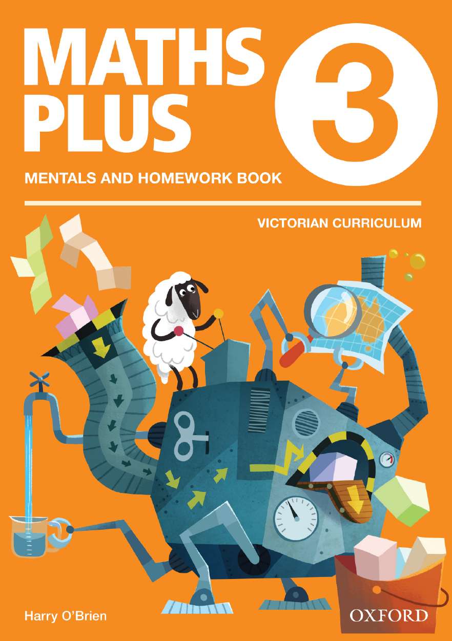 Maths Plus VIC Aus Curriculum Edition Mentals & Homework Book 3 2016