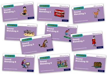 Read Write Inc Phonics Sound Blending Books Mixed Pack of 10 (1 of each)