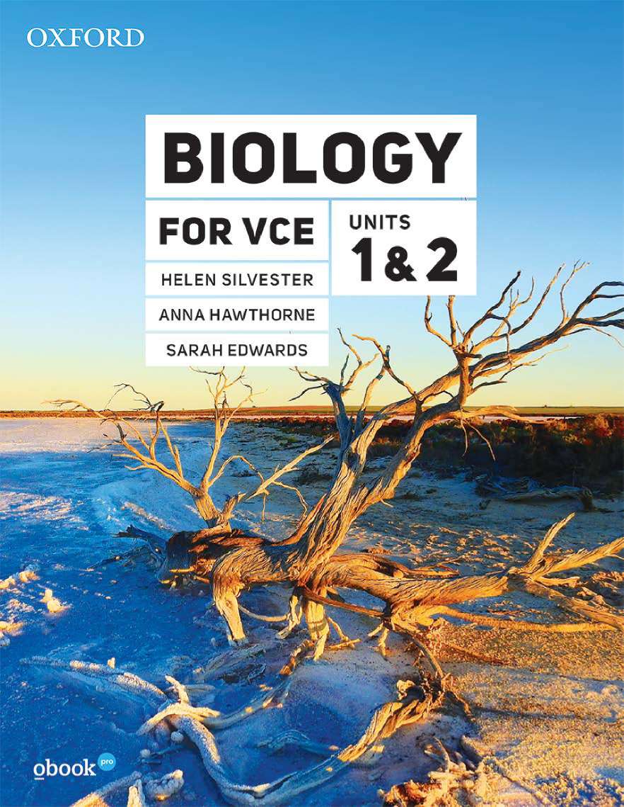 Biology for VCE Units 1&2 Student Book+Student obook pro