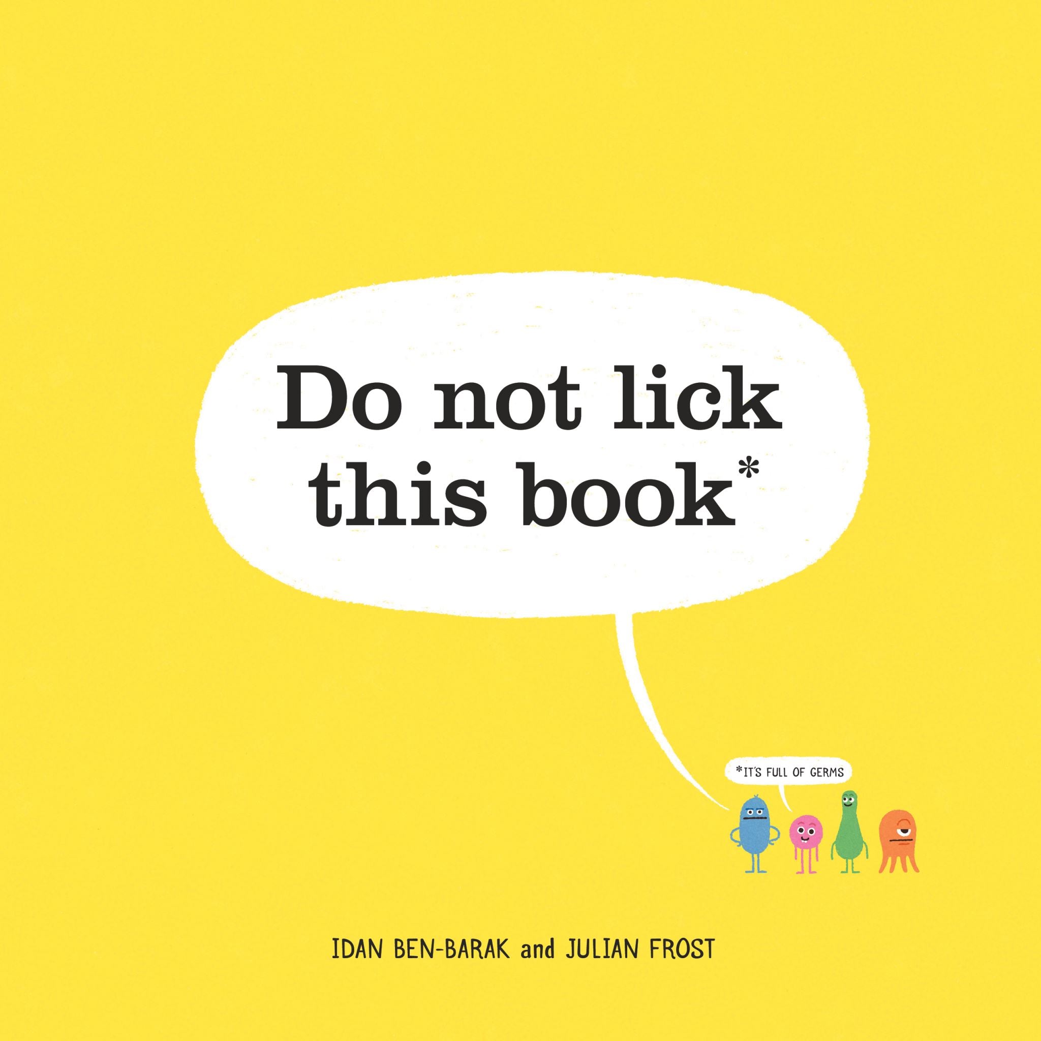 Do not lick this book