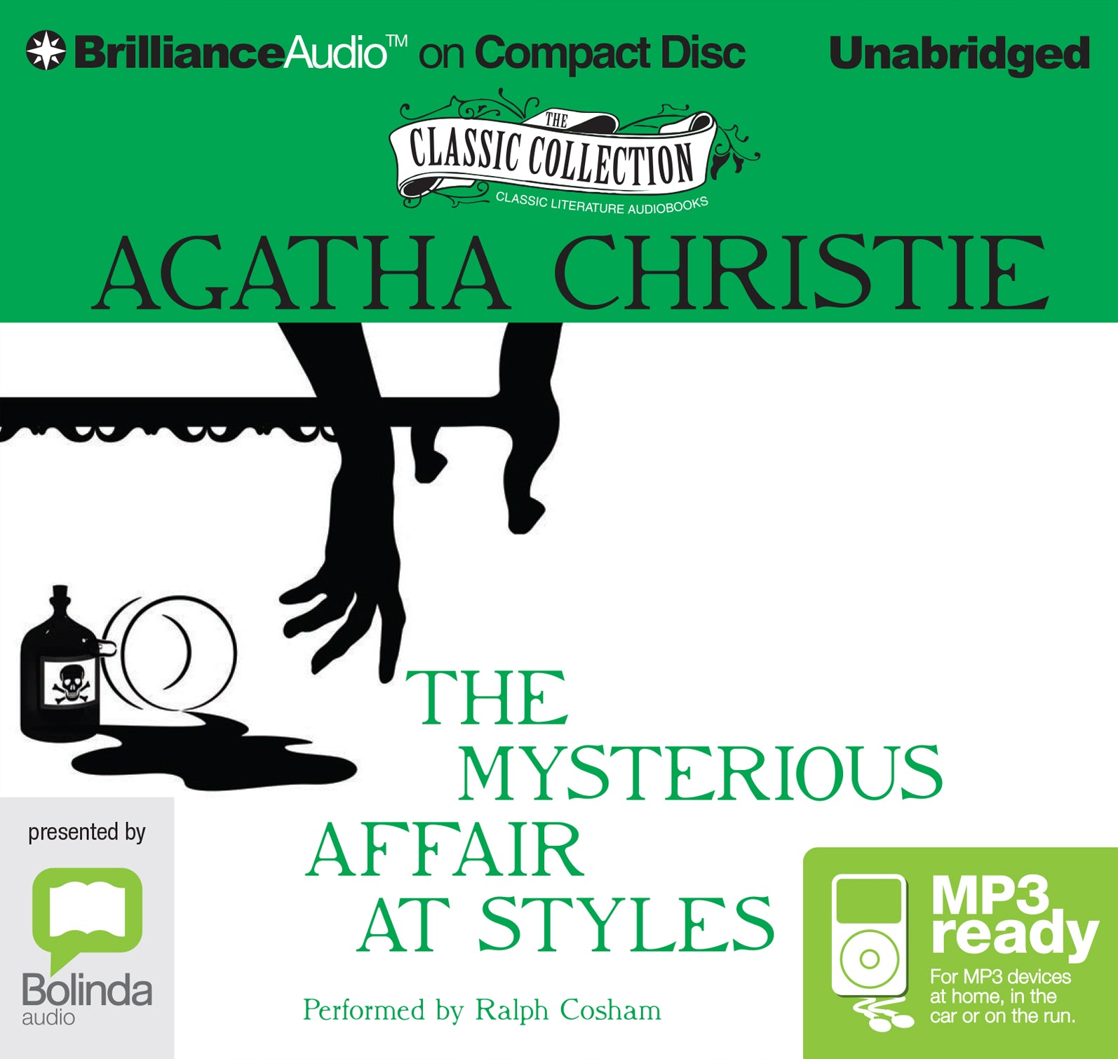 The Mysterious Affair At Styles  - Unbridged Audio Book on MP3